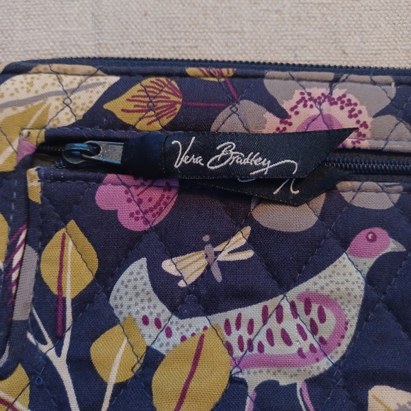 Vera Bradley Retired Floral Nightingale Wristlet Wallet - Picture 4 of 5